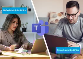 Microsoft Teams trackt Büroaktivität