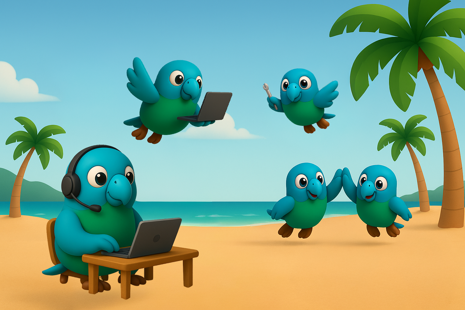 Teamwork bei vectano